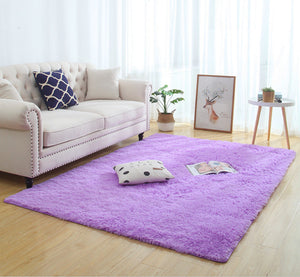 Silky Fluffy Shaggy Rug | Long Plush Carpet for Modern Home Decor