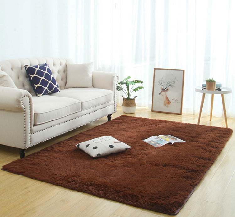 Silky Fluffy Shaggy Rug | Long Plush Carpet for Modern Home Decor