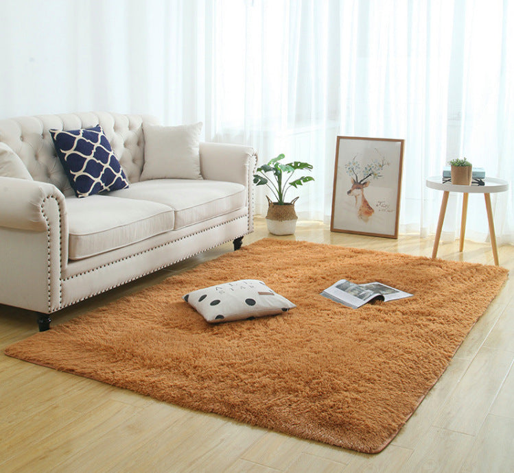 Silky Fluffy Shaggy Rug | Long Plush Carpet for Modern Home Decor