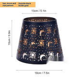 Metal Iron Art Laser-Cut Lampshade | Decorative Lamp Cover Accessory