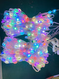 Smart LED RGB Curtain String Lights | Bluetooth APP Control Fairy Lights for Christmas & Party Decor