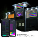 Smart LED RGB Curtain String Lights | Bluetooth APP Control Fairy Lights for Christmas & Party Decor