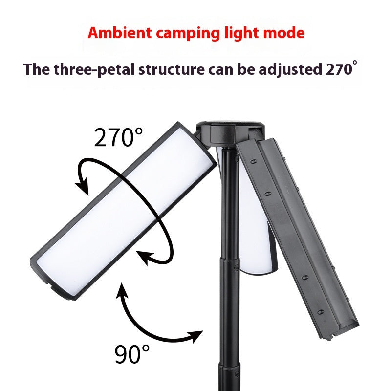 Outdoor Multifunctional Telescopic Folding Camping Lantern | Portable LED Light