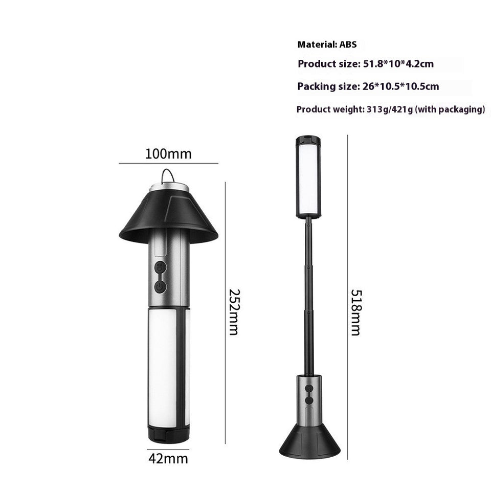 Outdoor Multifunctional Telescopic Folding Camping Lantern | Portable LED Light